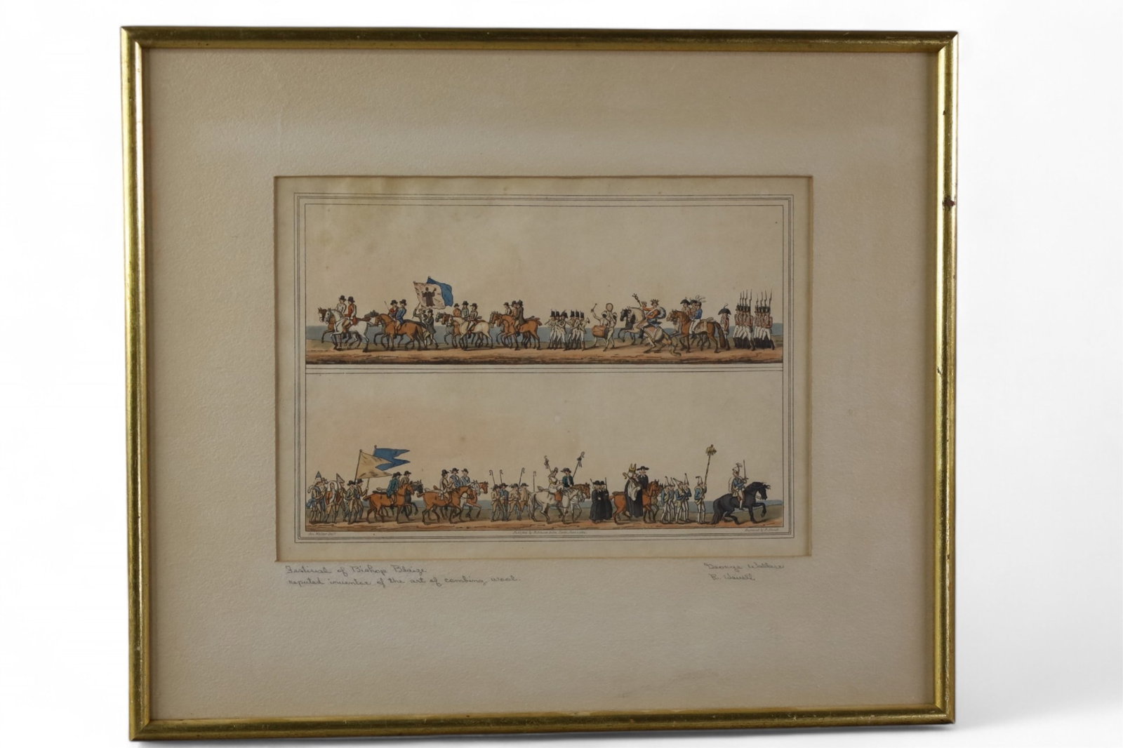 FRAMED ENGRAVING (1 of 3)