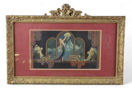 ART DECO FRAMED PRINT