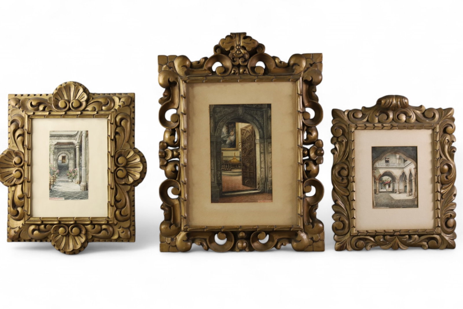 3 MEXICAN WATERCOLORS (1 of 5)