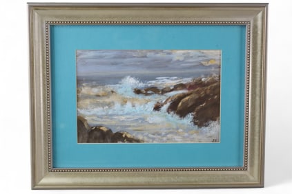CALIFORNIA SEASCAPE PAINTING