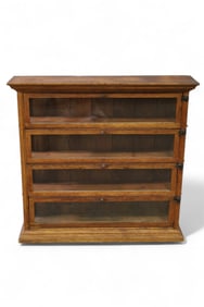 ANTIQUE COUNTRY STORE RIBBON CABINET
