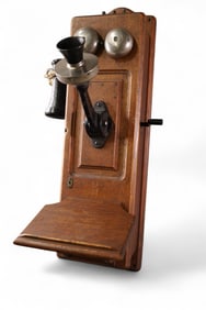 OAK WALL PHONE