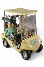 GUILLERMO FORCHINO GOLF SCULPTURE