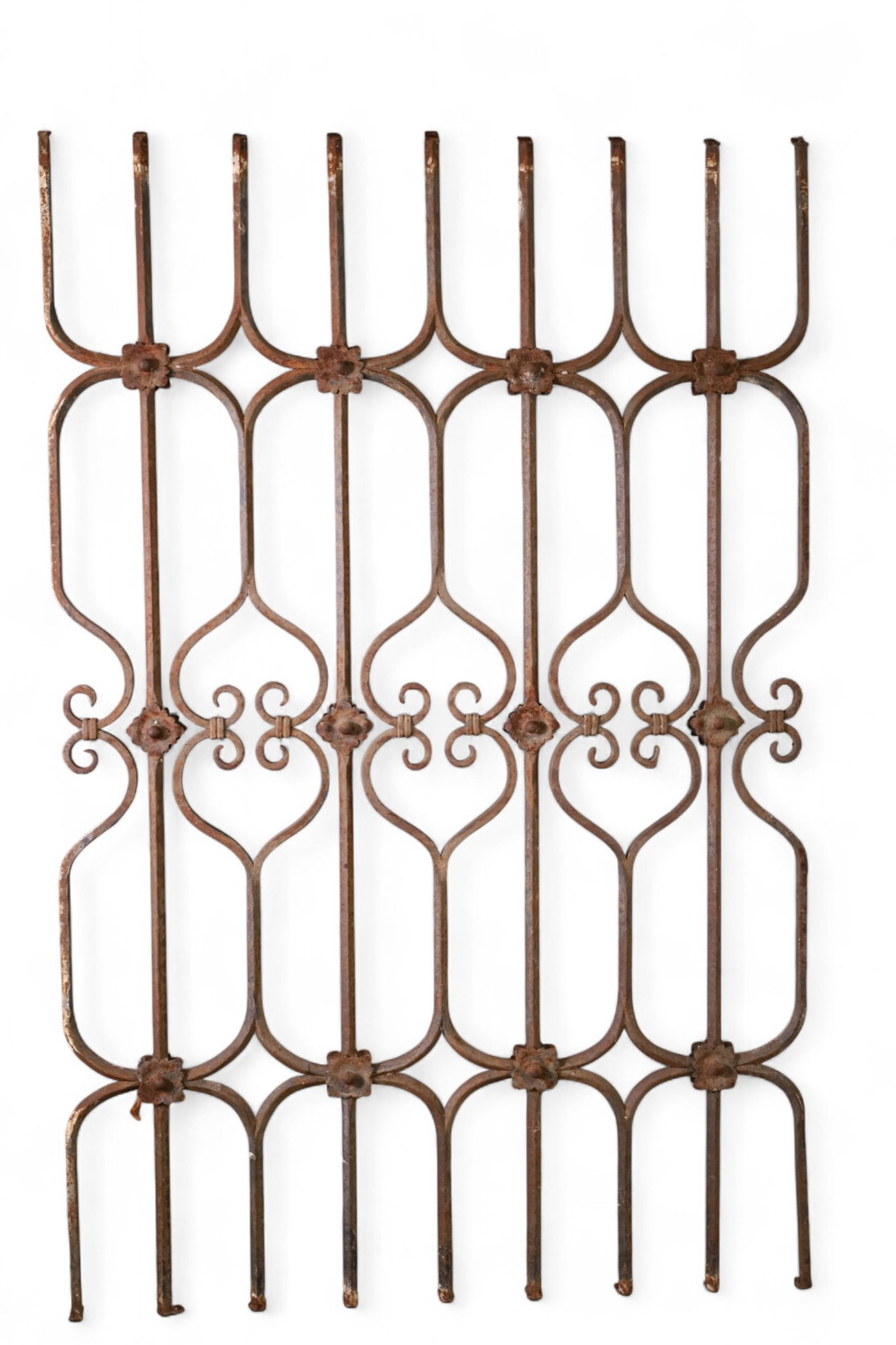 ANTIQUE IRON FENCE PANEL (1 of 2)