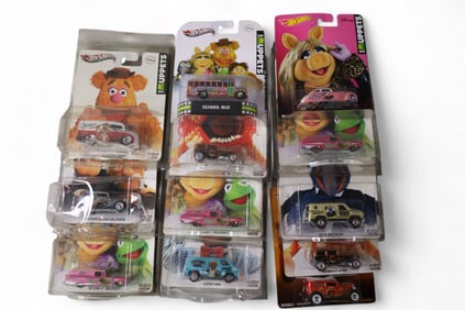 12 MUPPETS HOT WHEELS
