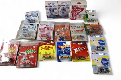17 CEREAL & FOOD HOT WHEELS