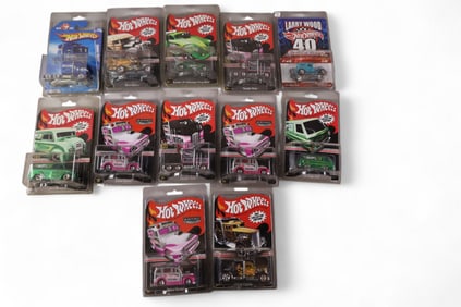 12 COLLECTORS EDITION HOT WHEELS