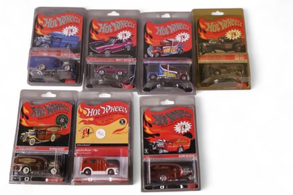 7 REDLINE CLUB HOT WHEELS