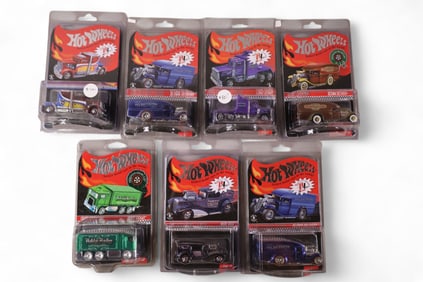 7 RED LINE CLUB HOT WHEELS