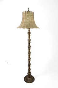 SHELL SHADE FLOOR LAMP
