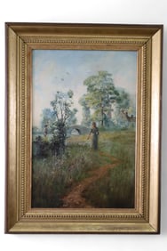 COUNTRYSIDE OIL PAINTING