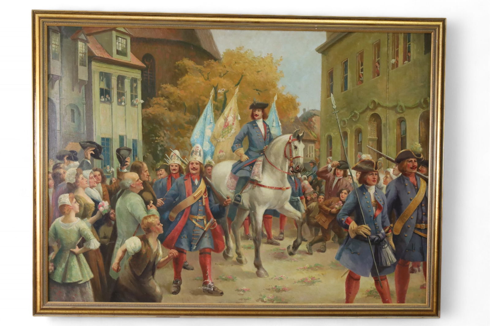 LARGE PRINCE LEOPOLD OIL PAINTING (1 of 3)