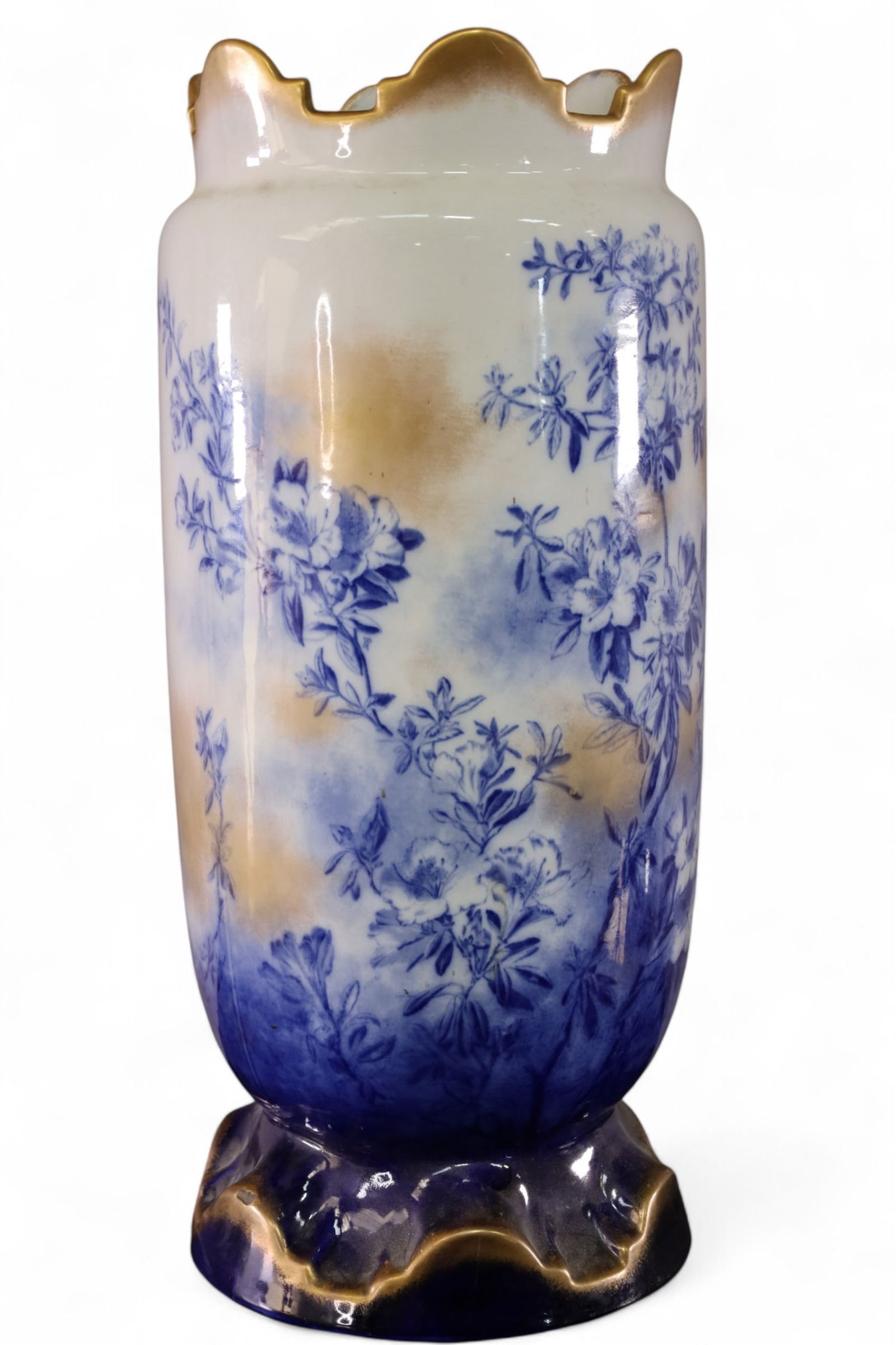 FLOW BLUE UMBRELLA STAND (1 of 4)