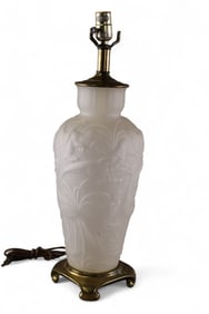 FROSTED CRYSTAL LAMP