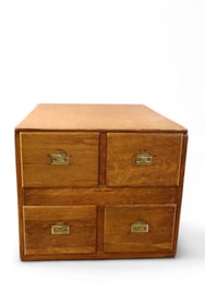 ANTIQUE OAK FILE