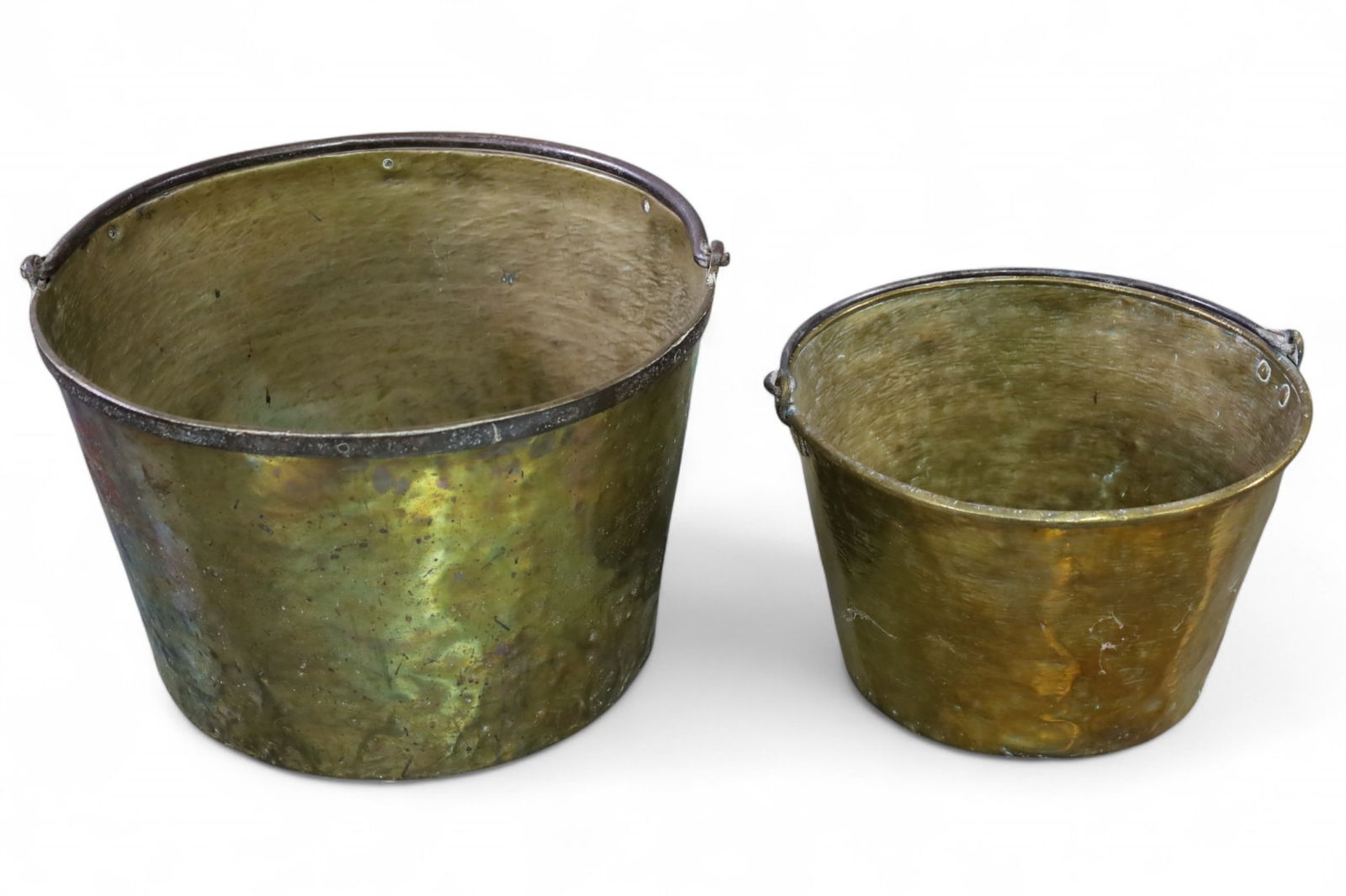 2 BRASS PAILS (1 of 3)
