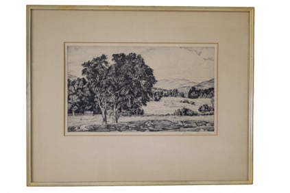 LUIGI LUGIONI ETCHING
