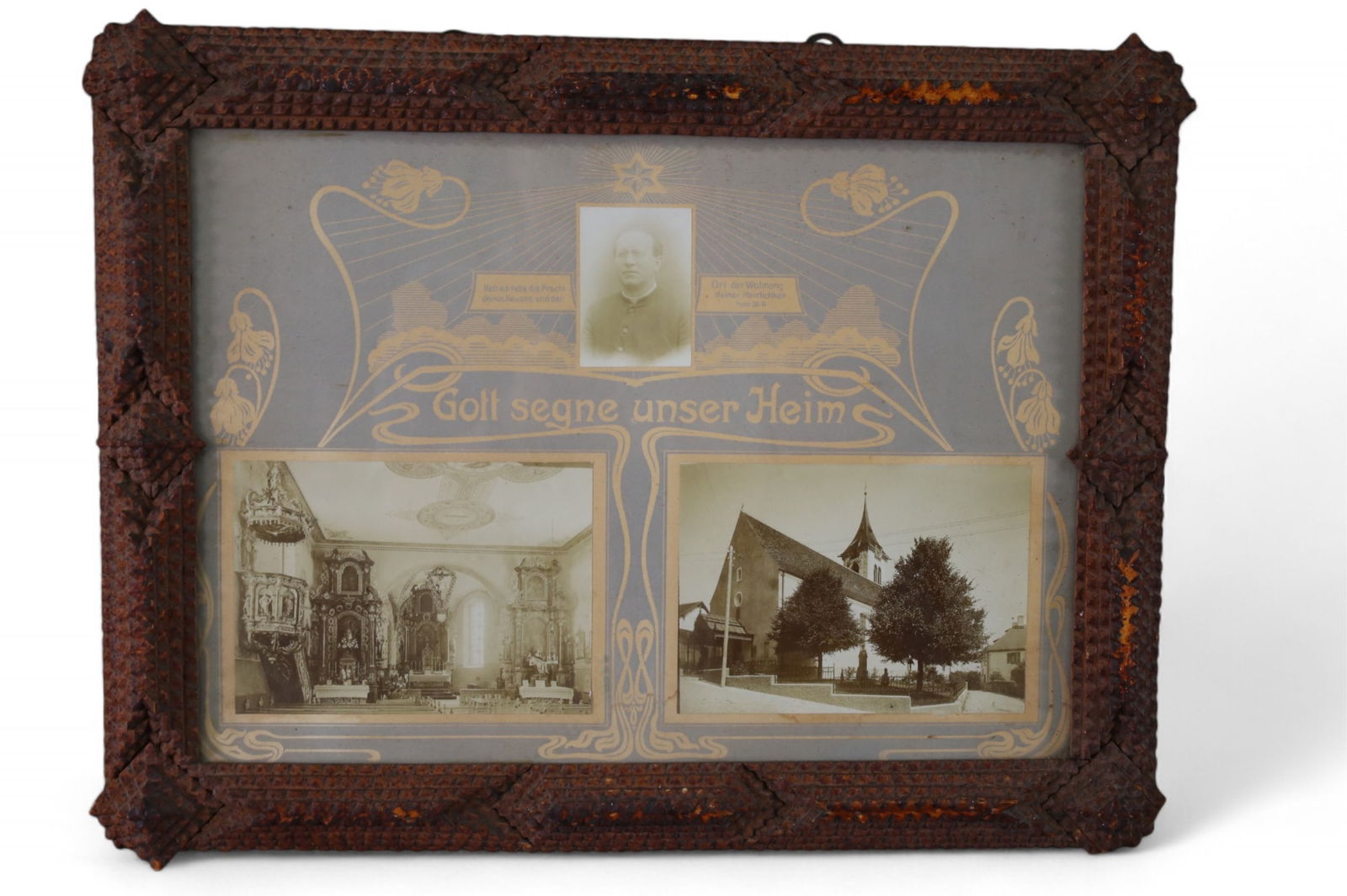 TRAMP ART VICTORIAN MOTTO (1 of 2)