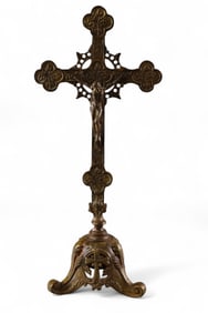 BRONZE CRUCIFIX