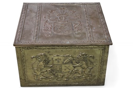 BRASS CHIP BOX