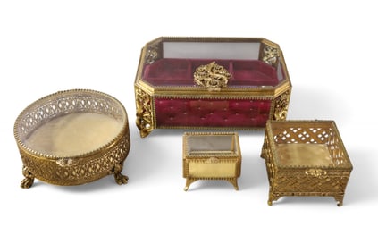 4 DRESSER BOXES