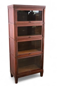 MACEY 3/4 STACKING LAWYER'S BOOKCASE