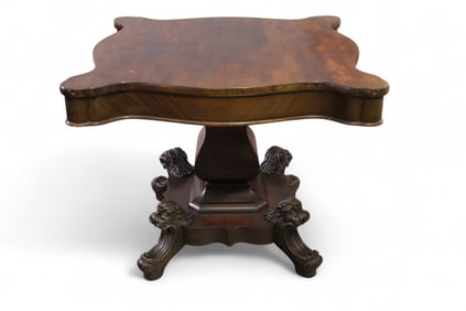 EMPIRE MAHOGANY CENTER TABLE