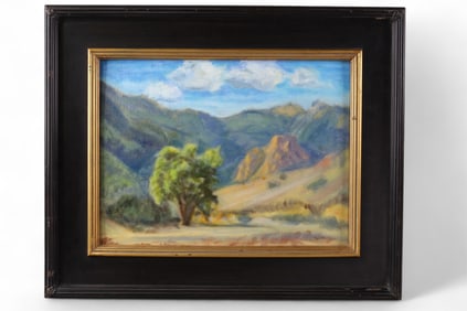 WILLIAM PERKINS OIL PAINTING