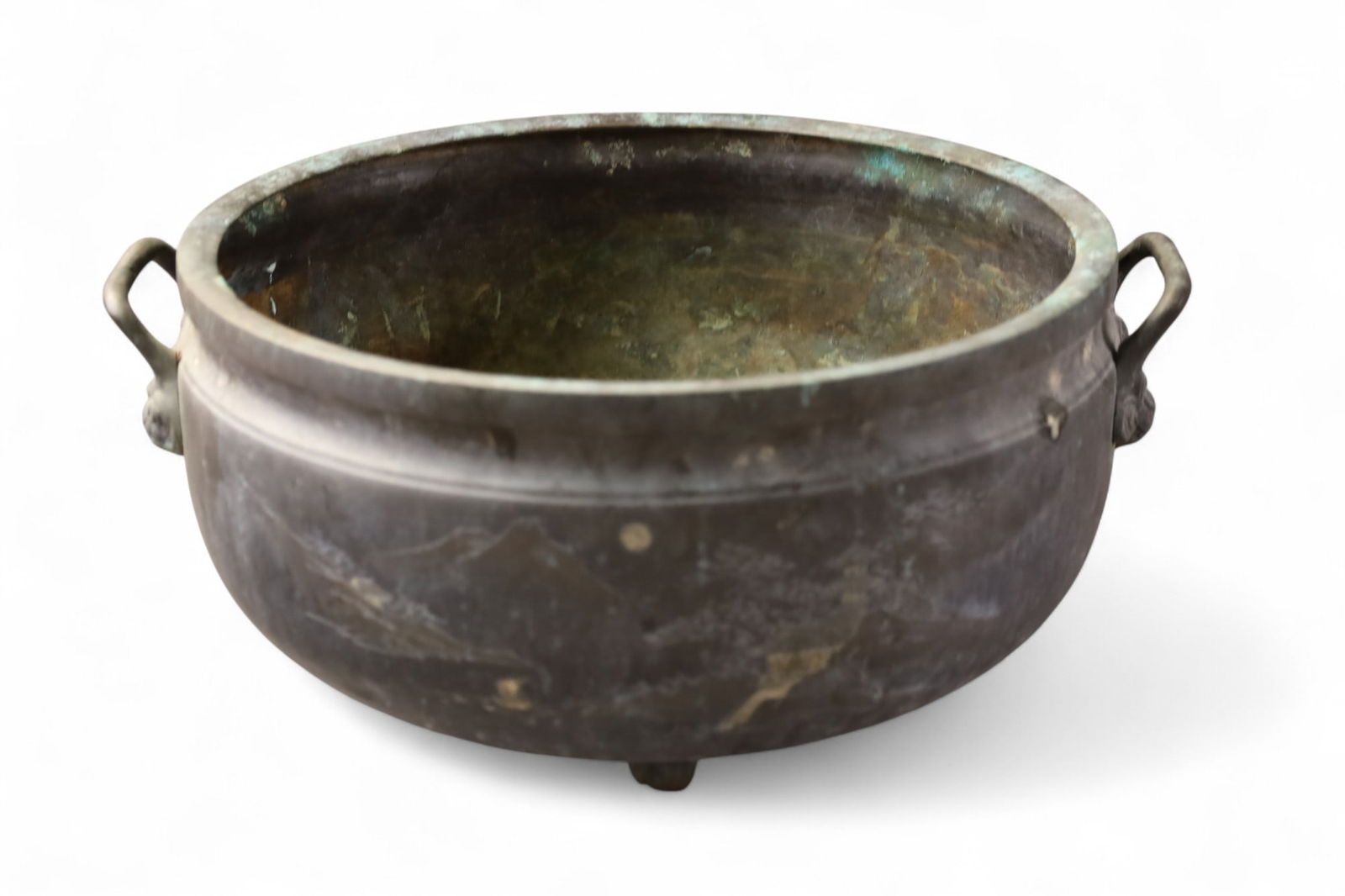 CHINESE BRONZE PLANTER (1 of 3)