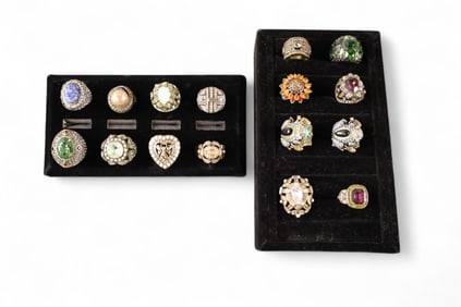 COLLECTION OF HEIDI DAUS RINGS