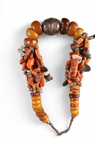 TRIBAL BEADED NECKLACE