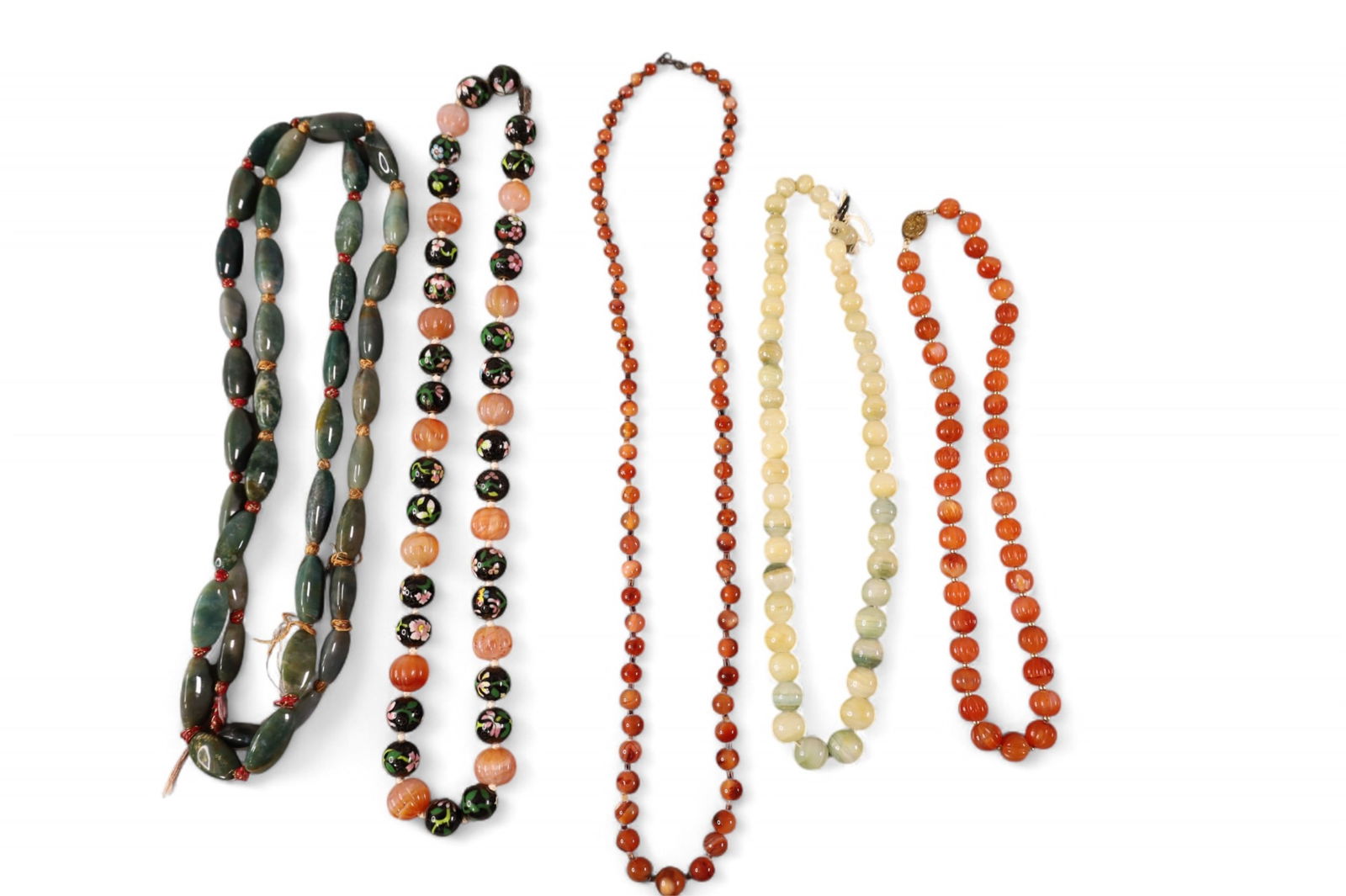5 BEADED NECKLACES (1 of 4)