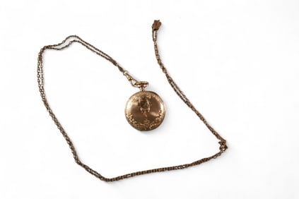 14k GOLD POCKET WATCH