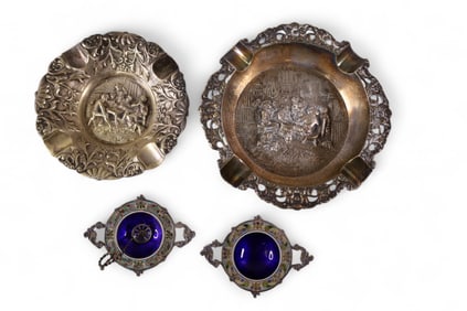 GROUPING OF SILVER ITEMS