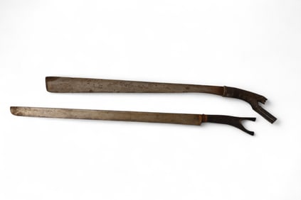 2 INDONESIAN ACEH SIKIN PANJANG SWORDS