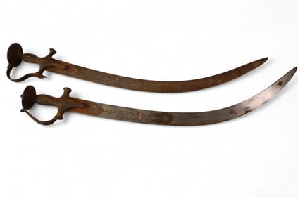 2 PAHARI COBRA STYLE SWORDS
