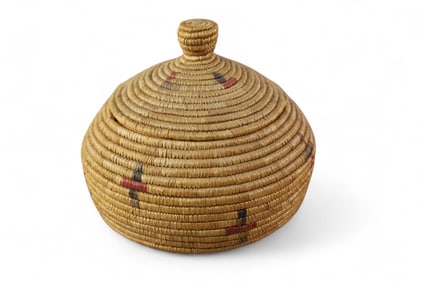 ESKIMO LIDDED BASKET