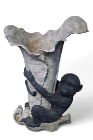 COMPOSITION MONKEY SCULPTURE