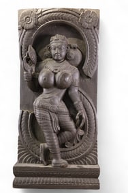 CARVED WALL PLAQUE