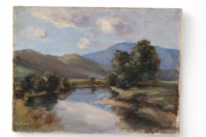 JOSEPH DEY LANDSCAPE PAINTING