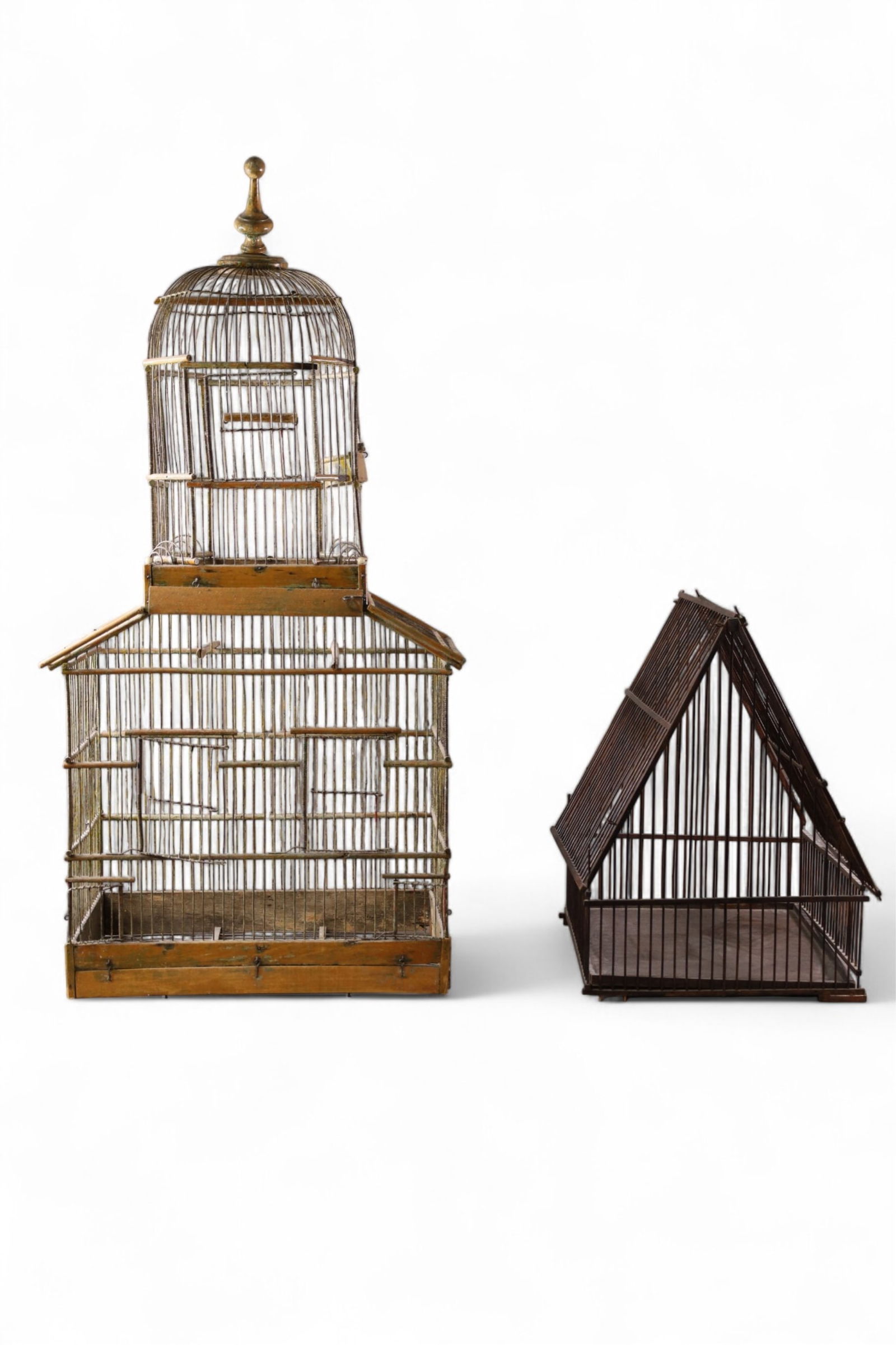 2 VINTAGE BIRD CAGES (1 of 4)