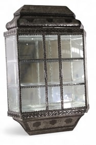 PUNCHED TIN CURIO