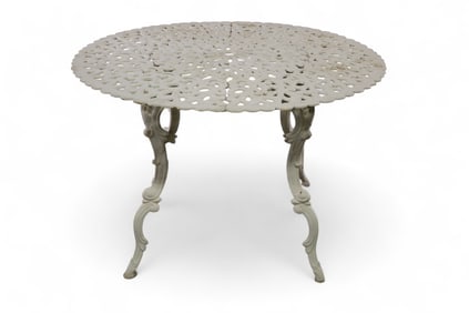 CAST IRON PATIO TABLE
