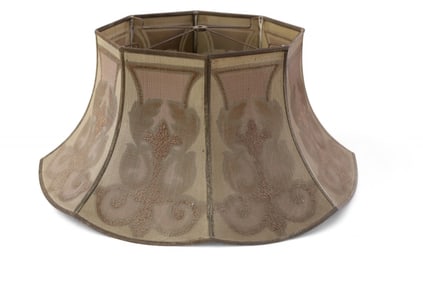 PAINTED MESH LAMP SHADE