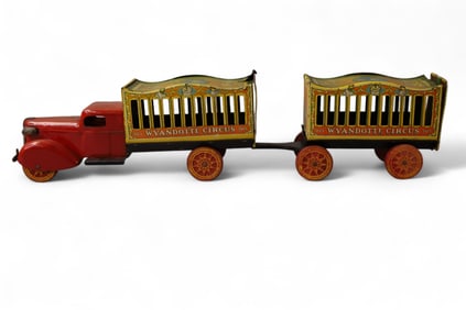 WYANDOTTE CIRCUS TRUCK AND TRAILER