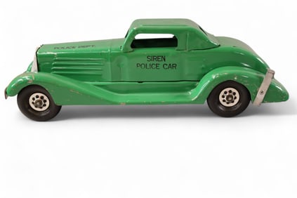MARX SIREN POLICE CAR