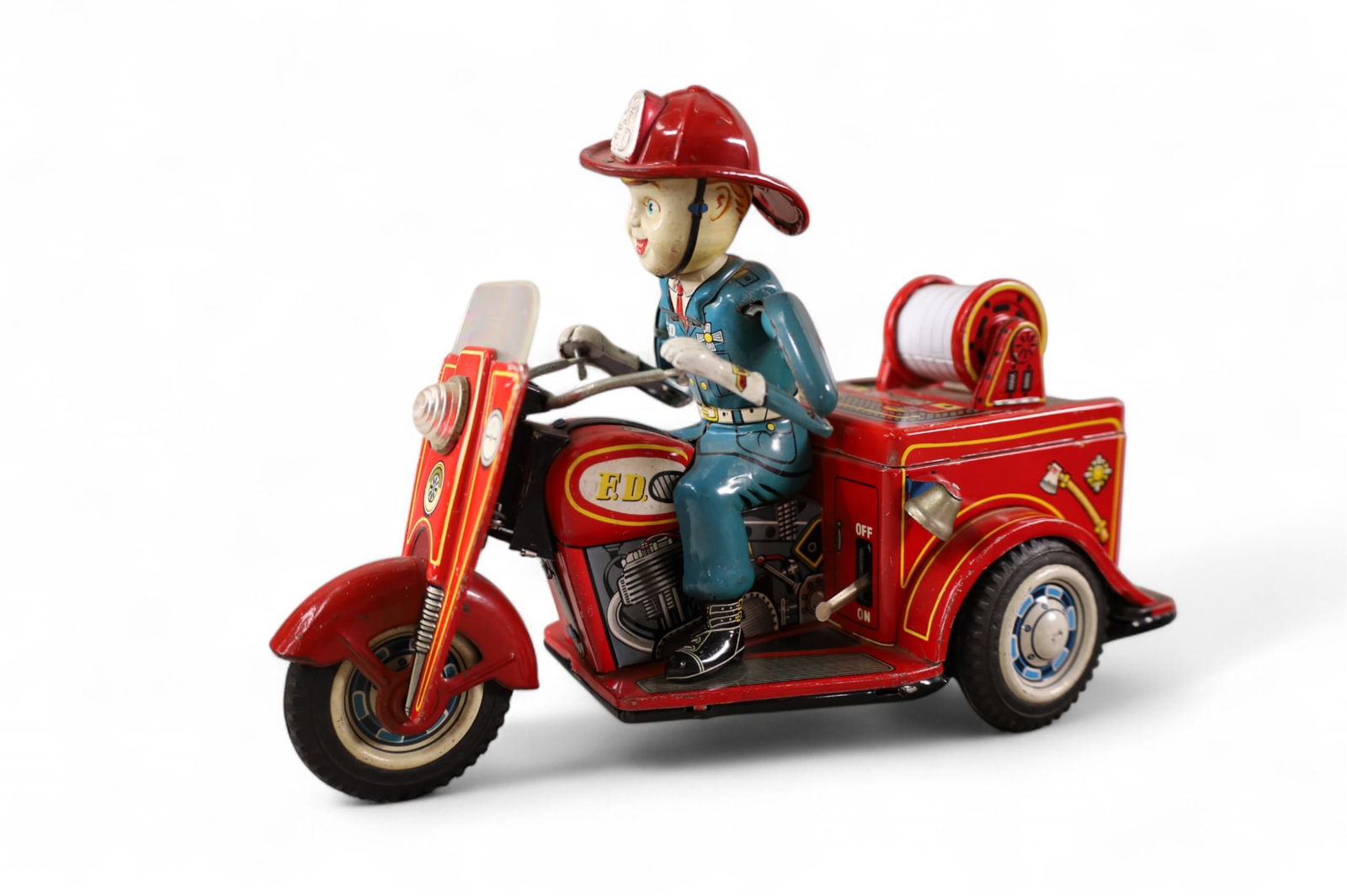 JAPANESE BATTERY OP FIRE SCOOTER (1 of 3)