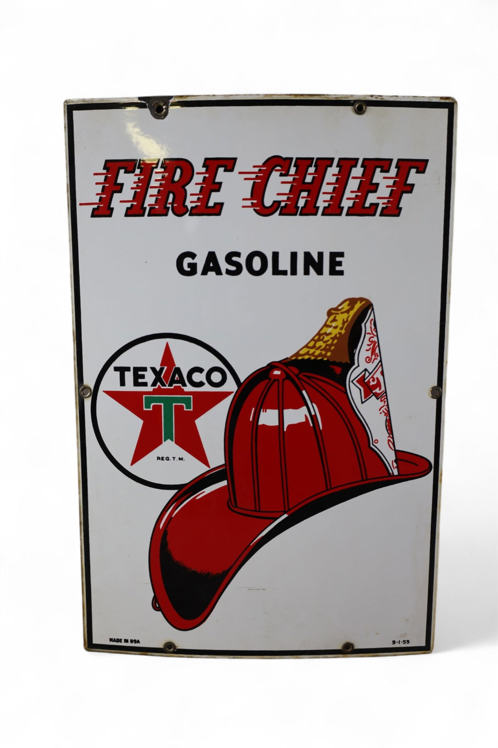 TEXACO PUMP PLATE (1 of 3)