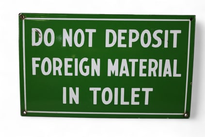 RESTROOM SIGN