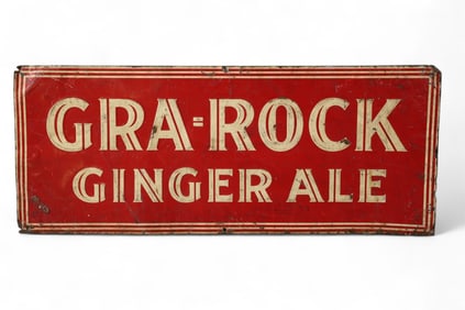 GRA-ROCK GINGER ALE SIGN